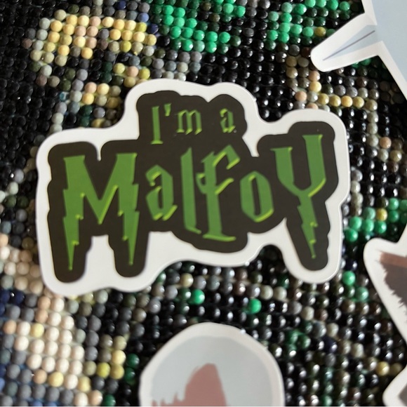 Bundle of 7 Draco Malfoy themed stickers - Picture 5 of 9